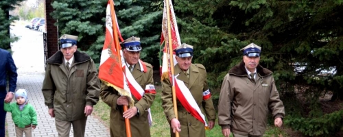 Uroczystości patriotyczne AK w Deszkowicach